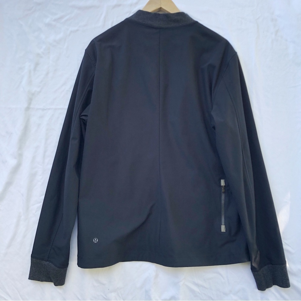 LULULEMON | SWIPE RIGHT JACKET HEATHERED BLACK IN LARGE - Picture 11 of 11